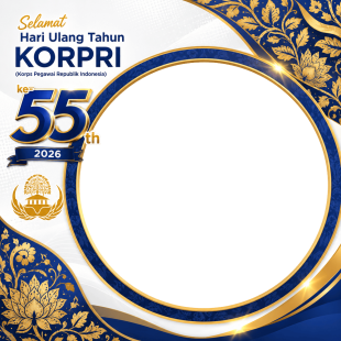 Twibbon Selamat Hari Ultah KORPRI 2026 | twibbon selamat hari ultah korpri 2026 png