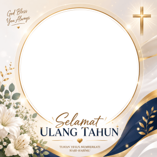 Twibbon Ulang Tahun Dewasa Kristen | twibbon ulang tahun dewasa kristen png