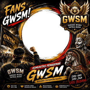 Twibbonize Fans GWSM (Garuda Wisnu Satria Muda) | twibbonize fans gwsm png